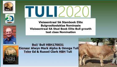 Tuli Prysuitdeling 2020